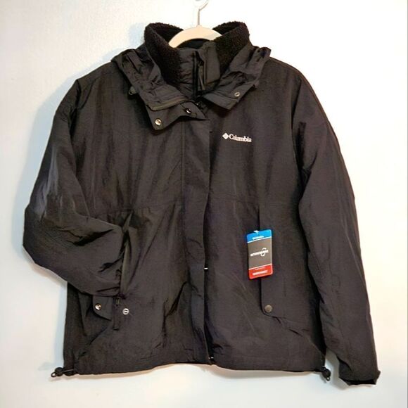 Columbia, womens, 2 in 1 coat. Black in a size S. - Picture 1 of 7